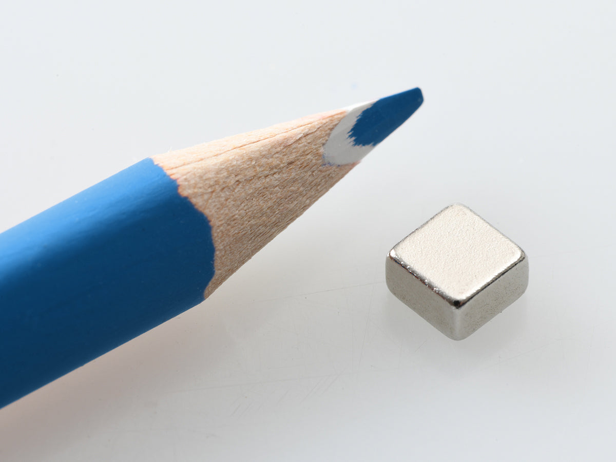 Blockmagnet-NdFeB-N45-5 x 5 x 3 mm-Ni