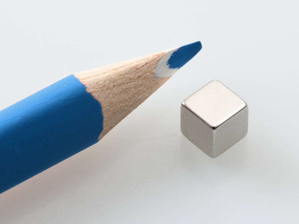 Blockmagnet-NdFeB-N42-5 x 5 x 5 mm-Ni