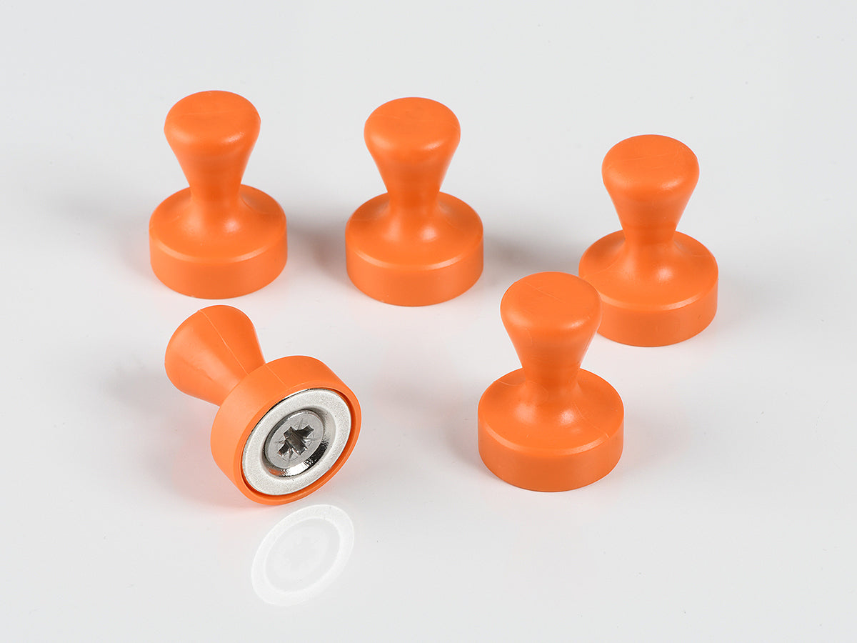 kegelmagnet-orange-NdFeB-Ø 17 x 22,5 mm
