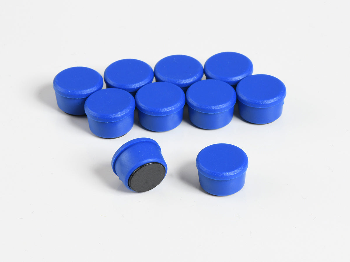 organisationsmagnete rund blau Ø 10.5
