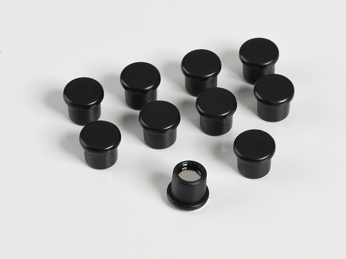 organisationsmagnete rund schwarz Ø 10 neodym