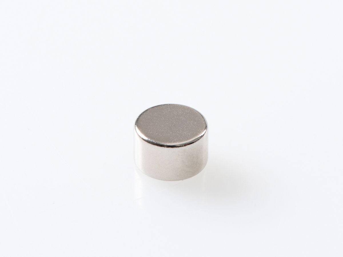 Scheibenmagnet-NdFeB-N35-Ø 8 x 5 mm-Ni