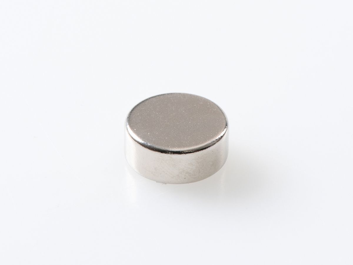 Scheibenmagnet-NdFeB-N42-Ø 12 x 5 mm-Ni