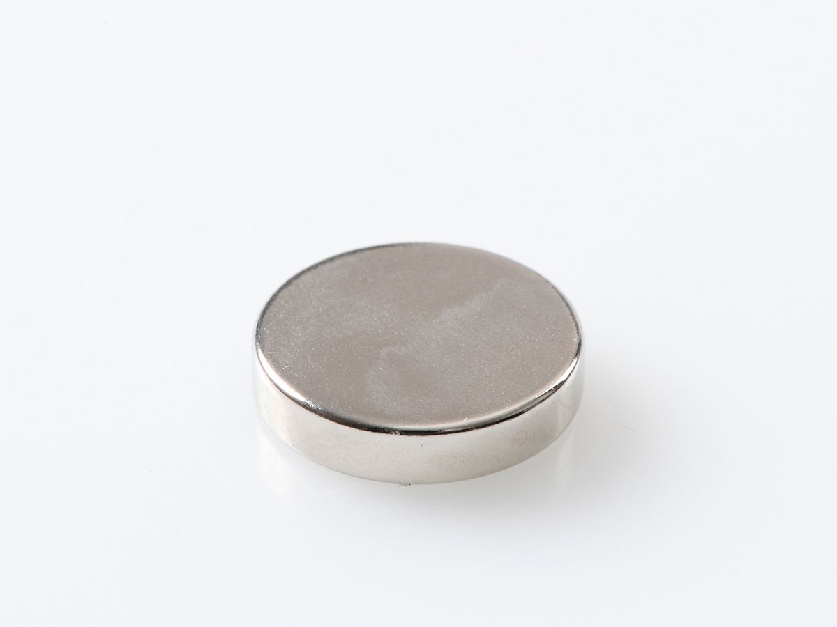 Scheibenmagnet-NdFeB-N45-Ø 18 x 4 mm-Ni